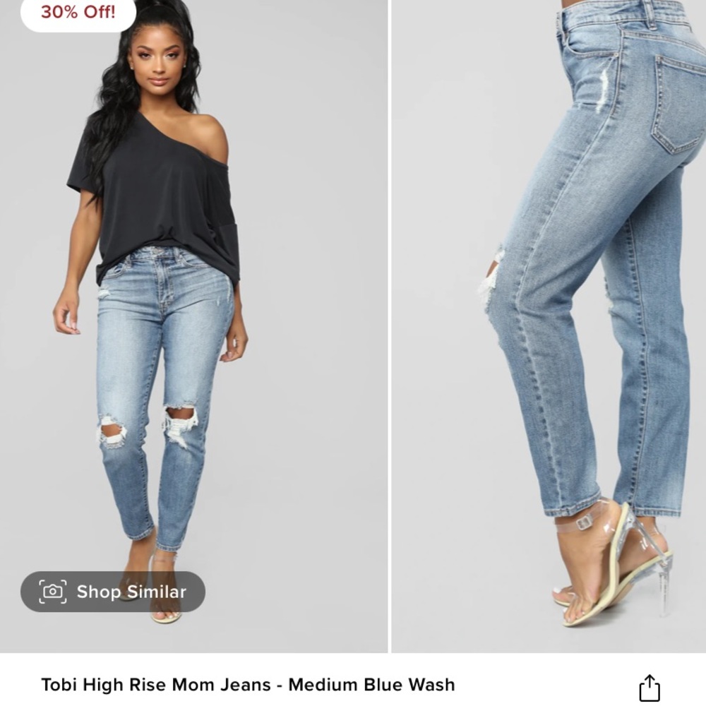 Brand new with tags Mom jeans